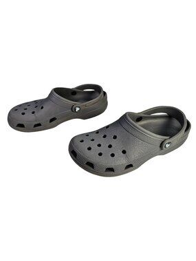 Classic Crocs Slip-On Shoes Clogs Men's Size 9 Women's Size 11 Gray